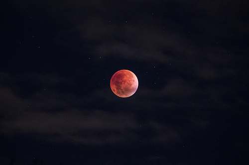 blood moon blood moon during night eclipse